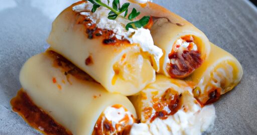 Canneloni se špenátem a ricottou