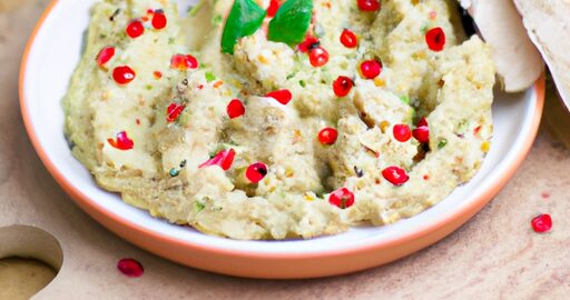 Kořeněné batáty s tahini omáčkou