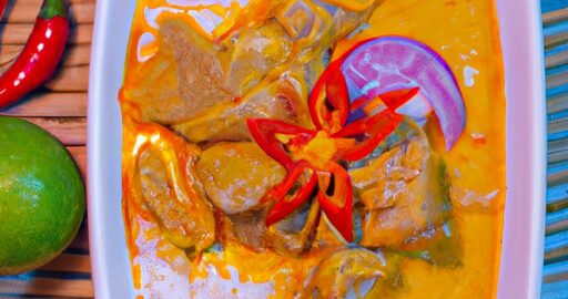 Thajský zeleninový curry s kokosovým mlékem