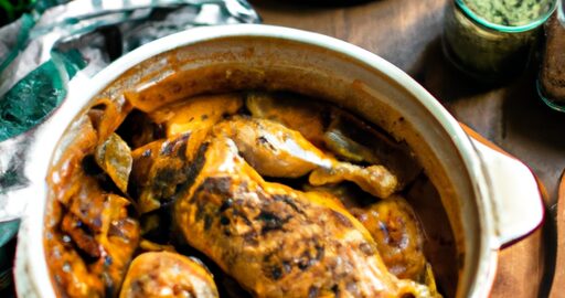 Pečené kuře se zelím.