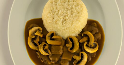 Kuřecí stroganoff s rýží