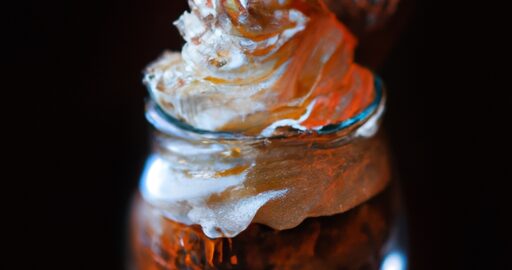 Horký zázvorový dýňový krém s karamelem