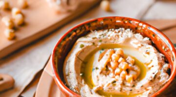 Hummus s tahini a olejem