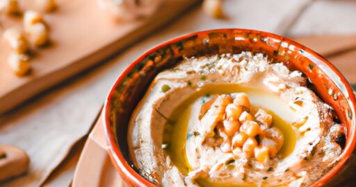 Hummus s tahini a olejem