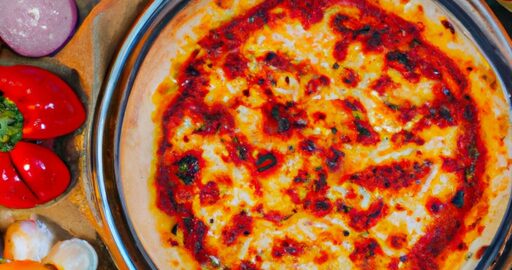 Pizza Margherita s karamelizovanou cibulí