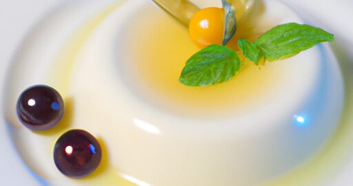 Italská panna cotta s ovocem