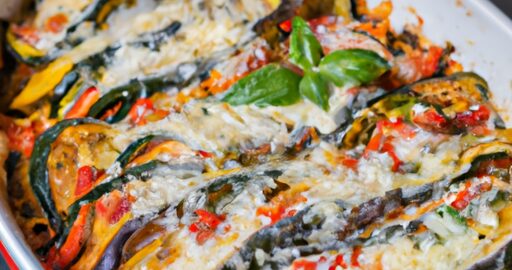 Ratatouille s pečenými brambory