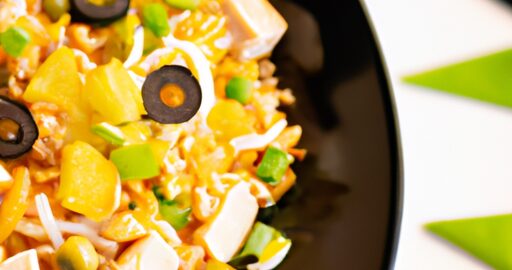 Ryžový salát s ovocem