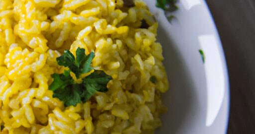 Rizoto s hříbky a parmazánem.