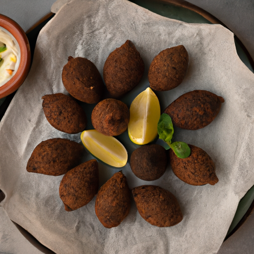 Kibbeh jehněčí s mandlemi