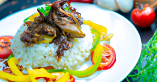 Indonéské kuře s arašídovou omáčkou