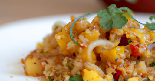 Vegetariánská quinoa s grilovanými zeleninami