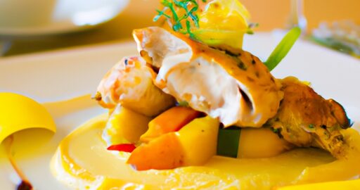 Kuře v bílém víně