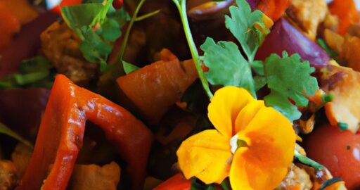 Veganská cizrna s květákem