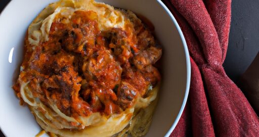 Argentinský špagety s chorizem.