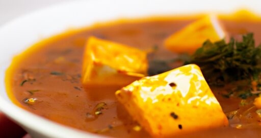 Bramborový guláš s tučným tofu