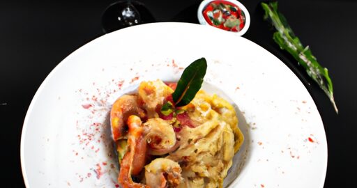 Linguine s krevetami a česnekem