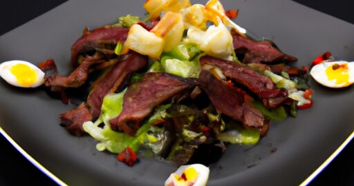 Smažený karbanátek s bramborovým salátem