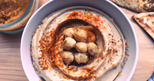 Hummus k tahini a česneku