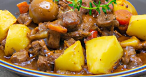 Hovězí bourguignon s hranolkami