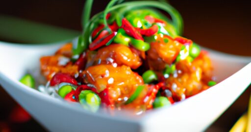 Kuře Kung Pao s arašídy