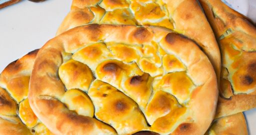 Naan s mákem a česnekem