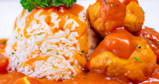 Kořeněné kuřecí kofta s rýží