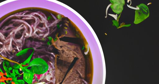 Pho bo – polévka s hovězím masem