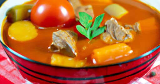 Houbový guláš se seitanem