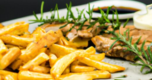 Zapečená cibulová polévka sýrem Bistro.