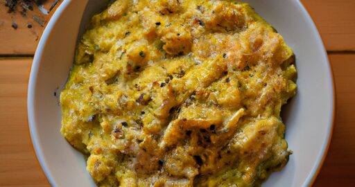 Kari z hrášku a brambor.