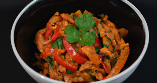 Plněná paprika s kuskusem