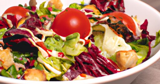 Bramborový salát se šunkou a majonézou