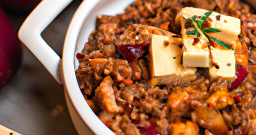 Cizrna s rajčaty a cuketou