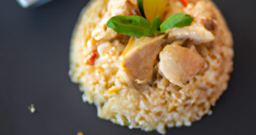 Kuřecí rizoto s hříbky a šalotkou