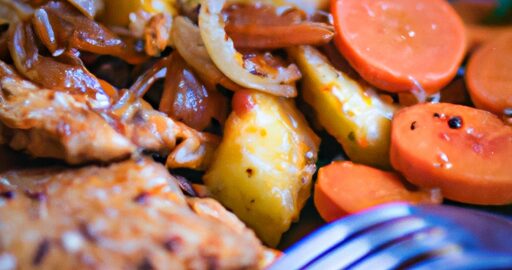 Kuřecí seitan s batáty