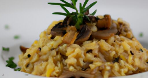 Risotto ai funghi czechy.