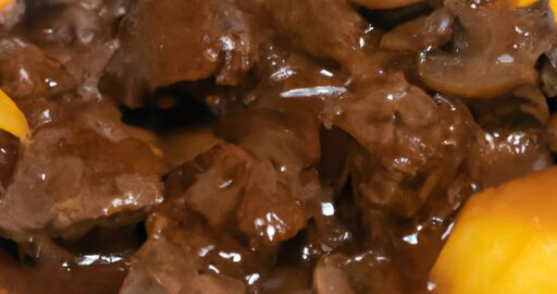 Boeuf bourguignon s knedlíkem.