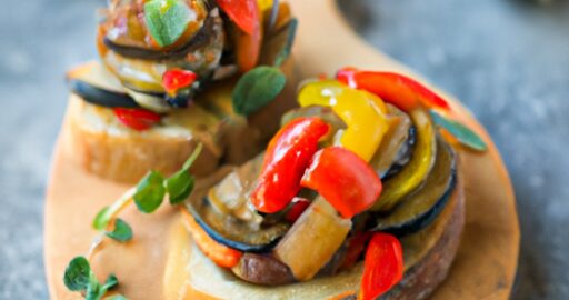 Sicilská caponata na brusketu