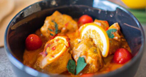 Tajine s kurčetem a citrony