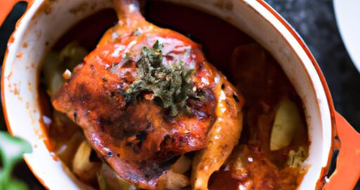 Kuřecí Provencal s bylinkami a rajčaty