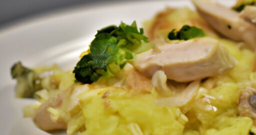 Houbová omáčka s rýží