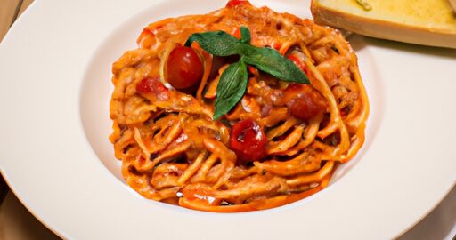 Špagety amatriciana