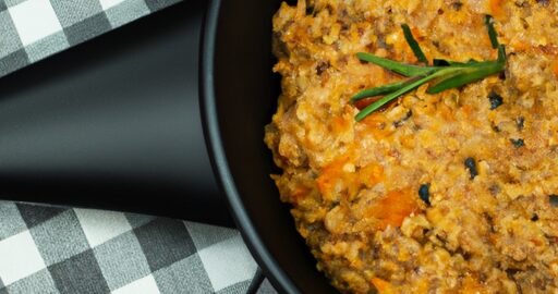 Ryžové placky s kari masem