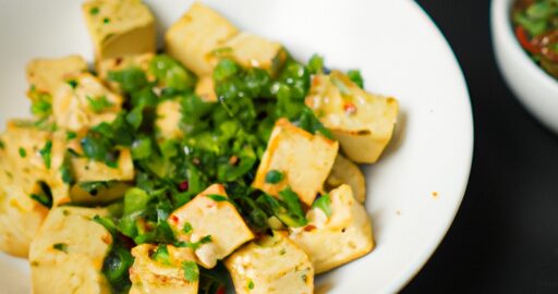 Křupavý tofu s čínskou zeleninou