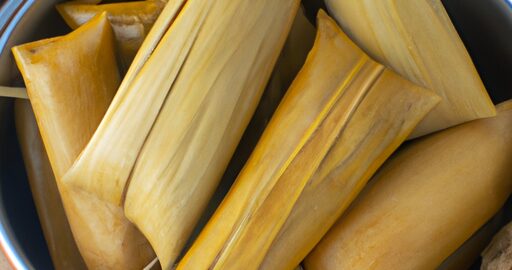 Kolumbijské tamales s masem