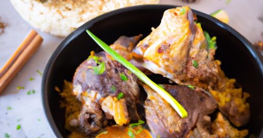 Kuřecí tagine s citrony