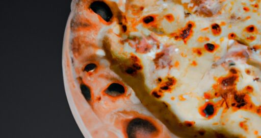Italská pizza s mozzarellou a bazalkou