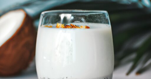 Kokosové mléko s chia semínky