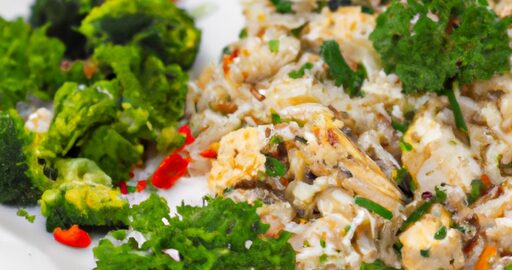 Lahodná smažená zelenina s rýží